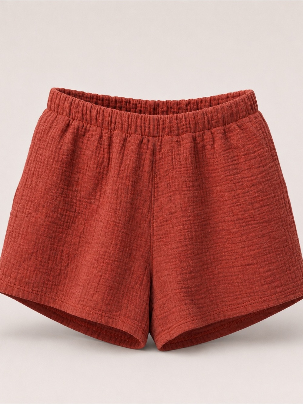 Vitamin A NWT 100% Cotton swim cover up shorts Size Small